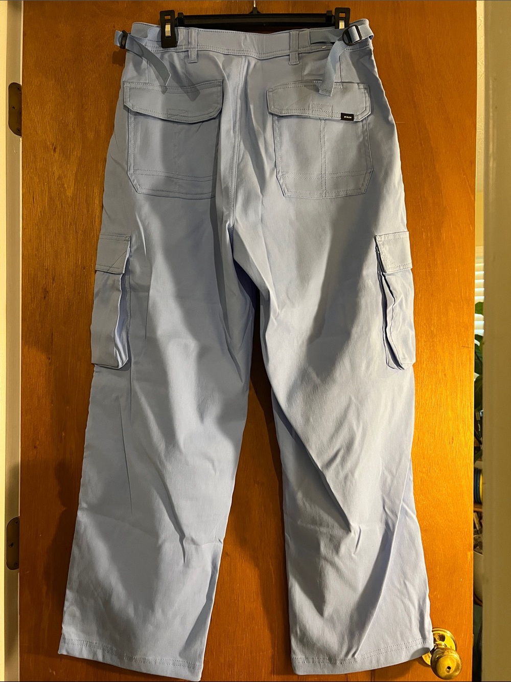 Prana Light Blue Zion Cargo Pants NWOT - Picture 3 of 3